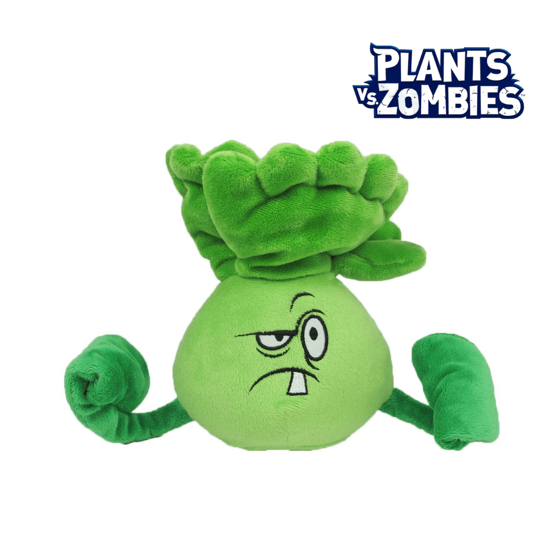 Plants vs Zombies Super Soft Bonk Choy Plush Toy - 10" - Toyslando