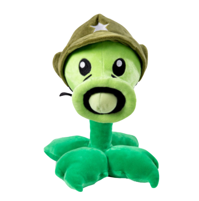 Plants vs Zombies Super Soft Plush Toy - Peashooter 12" - Toyslando