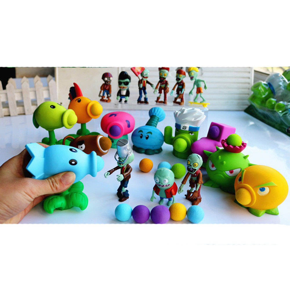 Plants vs Zombies PVC Action Figures Toys Gift Set /Zombie Figure